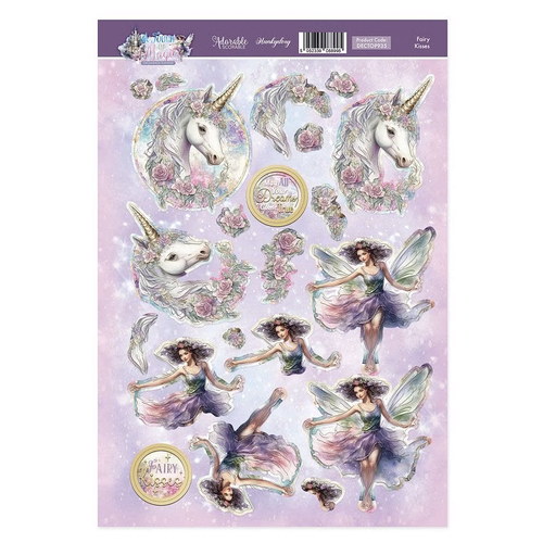 Hunkydory Fairy Kisses Decoupage Topper Sheet