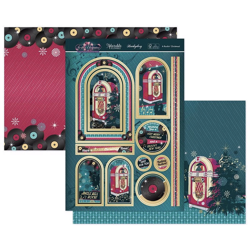 Hunkydory A Rockin' Christmas Luxury Topper Set