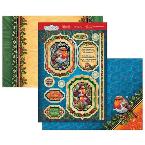 Hunkydory Little Robin Redbreast Luxury Topper Set
