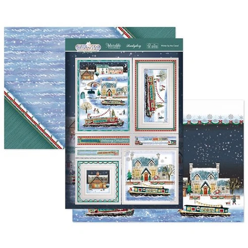 Hunkydory Winter by the Canal Luxury Topper Set
