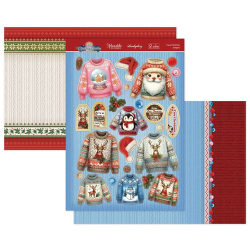 Hunkydory Cosy Christmas Jumpers Luxury Topper Set