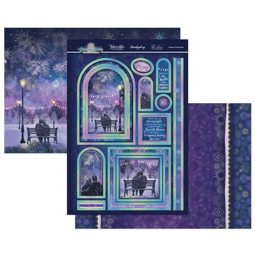 Hunkydory Festive Fireworks Luxury Topper Set