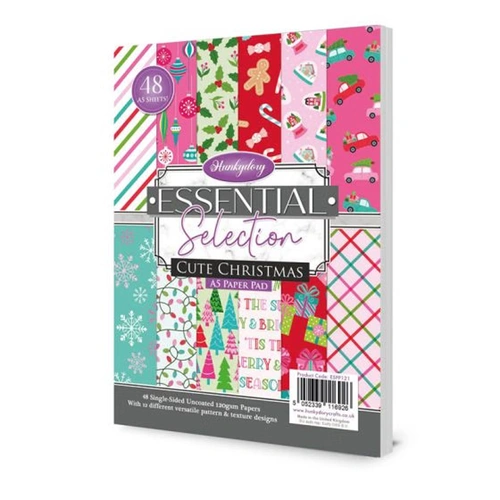 Hunkydory Essential Selection Paper Pad - Cute Christmas
