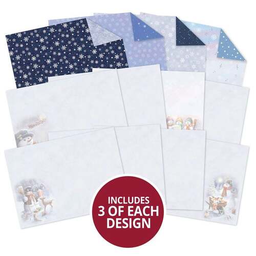 Hunkydory Frosty & Friends Inserts & Papers