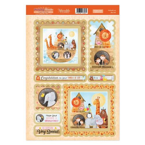 Hunkydory Animals on the Ark Topper