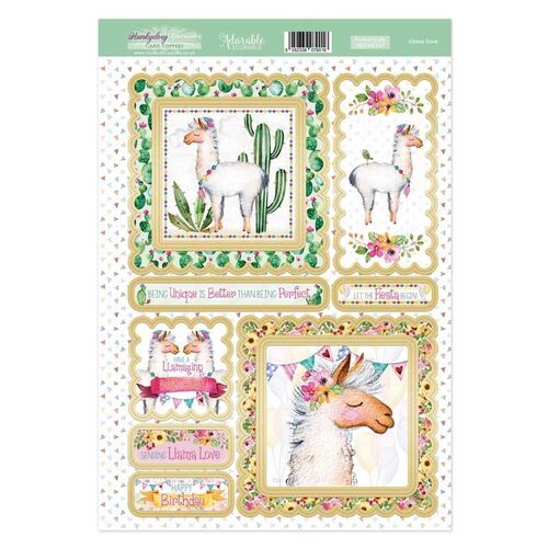Hunkydory Llama Love Topper