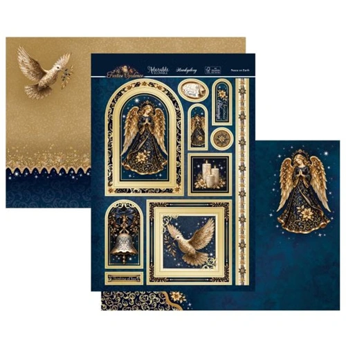 Hunkydory Festive Opulence - Peace on Earth Luxury Topper Set