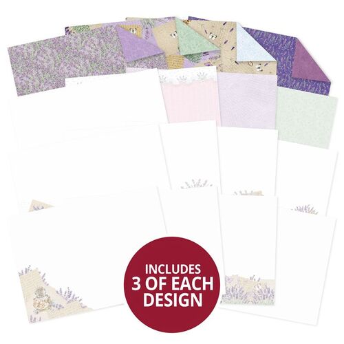 Hunkydory Forever Florals Lavender Luxury Inserts & Papers