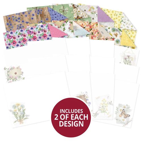 Hunkydory Forever Florals Wildflowers Luxury Inserts & Papers