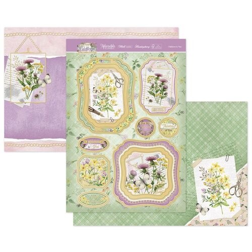 Hunkydory Forever Florals Wildflowers I Believe in You Luxury Topper Set 
