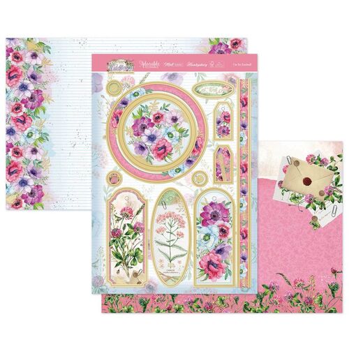 Hunkydory Forever Florals Wildflowers I'm So Excited Luxury Topper Set 