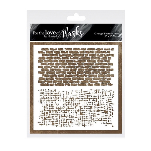 Hunkydory For the Love of Masks - Grunge Texture Tiles