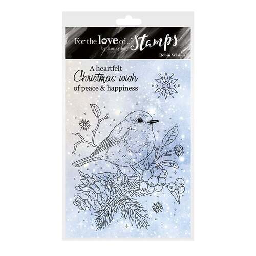 Hunkydory Robin Wishes For the Love of Stamps