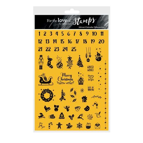 Hunkydory Advent Calendar Silhouettes For the Love of Stamps