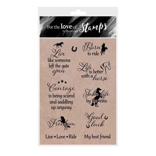 Hunkydory Born to Ride Stamp