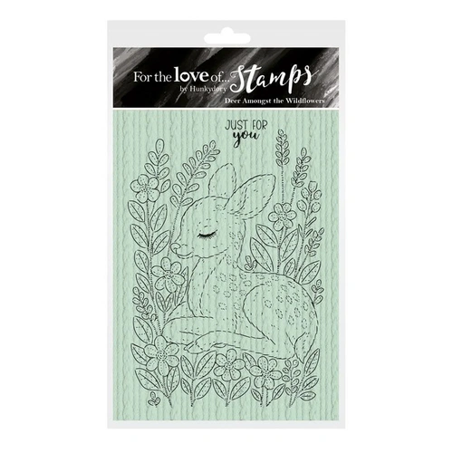 Hunkydory Amongst the Wildflowers Deer For The Love of Stamps