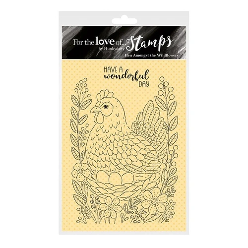 Hunkydory Amongst the Wildflowers Hen For the Love of Stamps