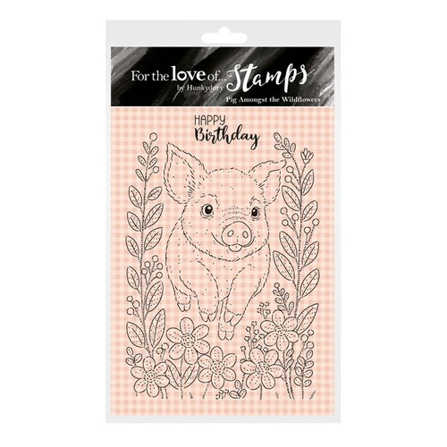 Hunkydory Amongst the Wildflowers Pig For the Love of Stamps