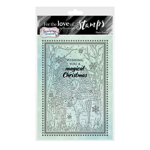 Hunkydory Deer Forest For the Love of Stamps A6 Set