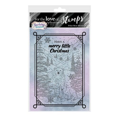 Hunkydory Polar Bear Mountain For the Love of Stamps A6 Set