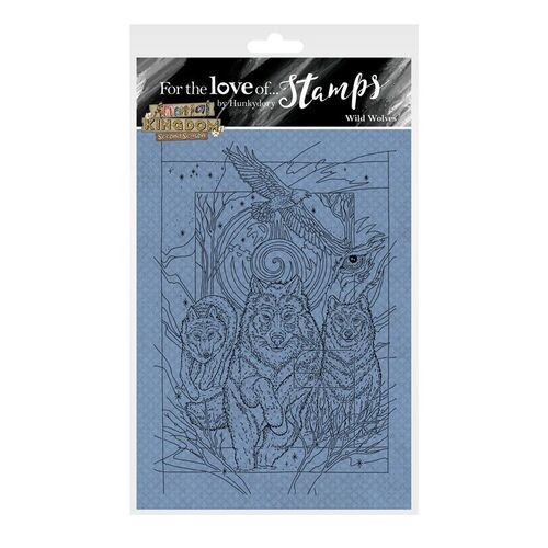 Hunkydory Wild Wolves For the Love of Stamps