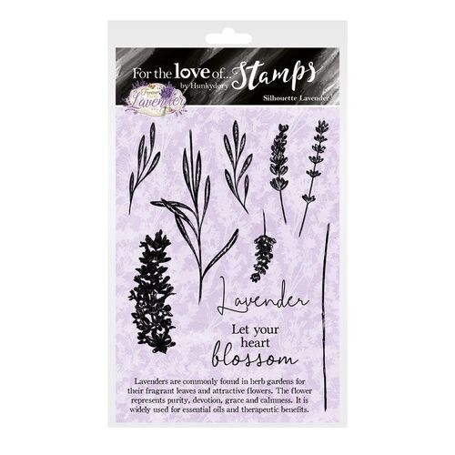 Hunkydory Silhouette Lavender For the Love of Stamps