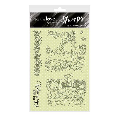 Hunkydory By the Babbling Brook For the Love of Stamps