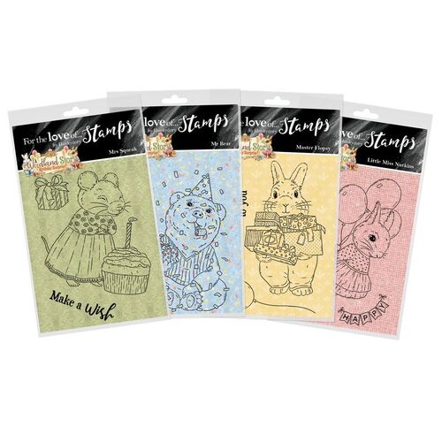 Hunkydory A Woodland Story Birthday Surprise For the Love of Stamps Collection