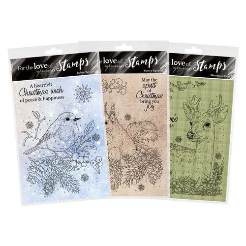 Hunkydory Winter Woodland For the Love of Stamps Collection