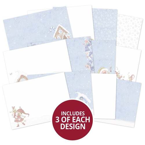 Hunkydory Gnome for Christmas Luxury Card Inserts