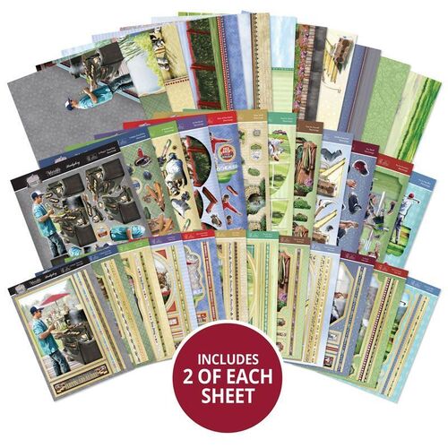 Hunkydory Sports & Hobbies Designer Deco-Large Collection