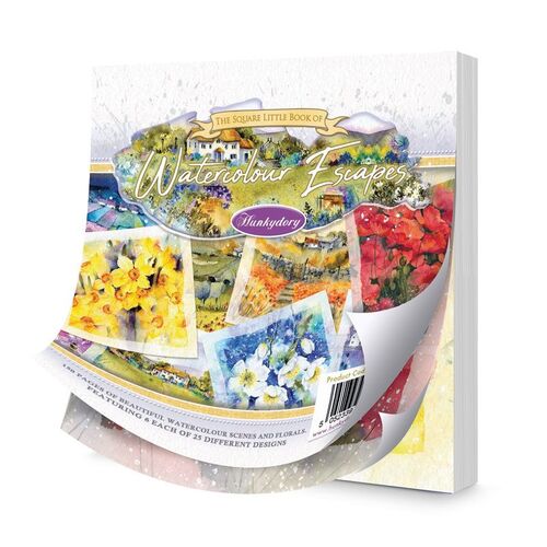 The Square Little Hunkydory Book of Watercolour Escapes