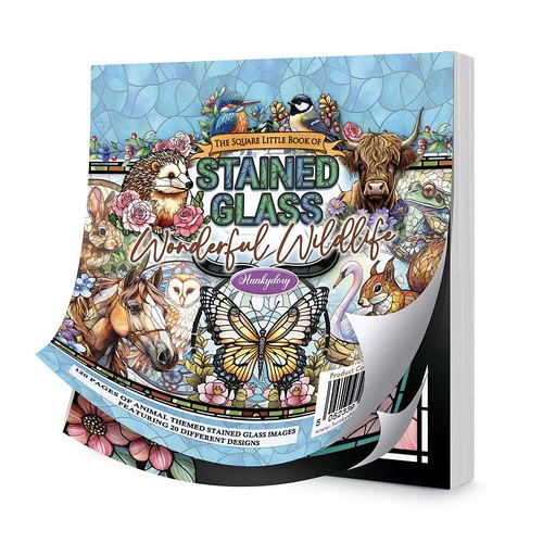 The Square Little Hunkydory Book of Stained Glass Wonderful Wildlife