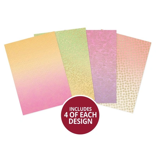 Hunkydory Sunset Meadow - Foiled Edge-To-Edge Cardstock