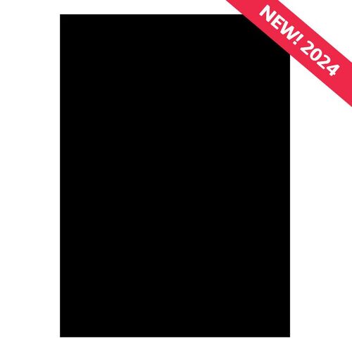 Hunkydory A4 Matt-tastic Adorable Scorable Cardstock - Charcoal