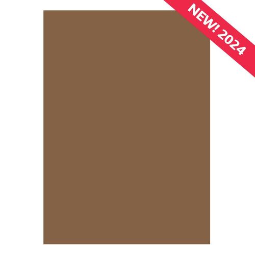 Hunkydory A4 Matt-tastic Adorable Scorable Cardstock : Earthy Brown