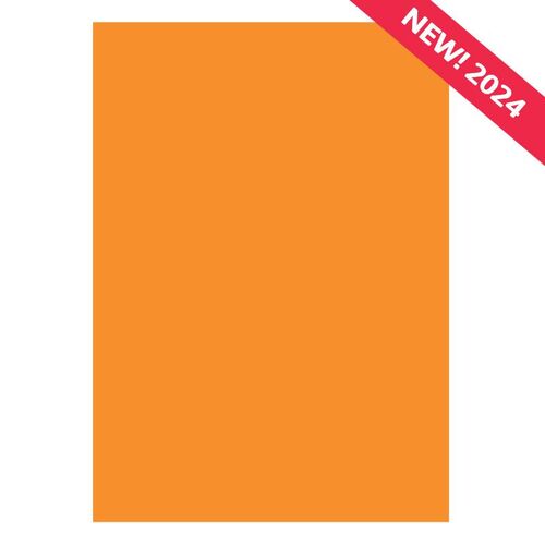 Hunkydory A4 Matt-tastic Adorable Scorable Cardstock : Orange Twist