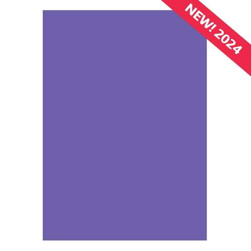 Hunkydory A4 Matt-tastic Adorable Scorable Cardstock : Plum Purple