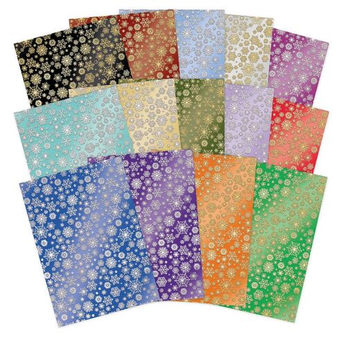 Hunkydory Snowflakes Essential Foiled Mirri Card