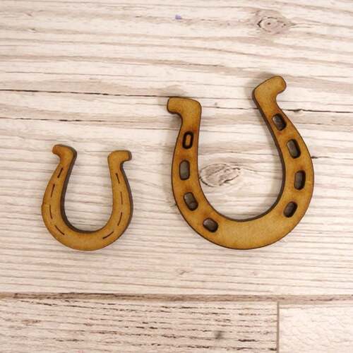 Hunkdory Horseshoes MDF Shapes