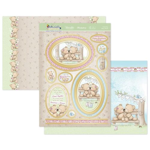 Hunkydory I Love You Beary Much Luxury Topper Set