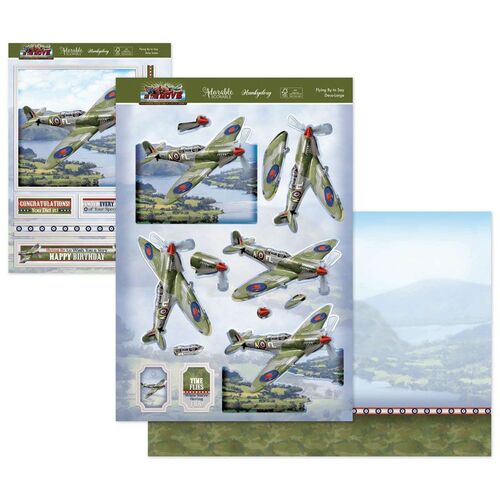 Hunkydory Flying By to Say Deco-Large Set