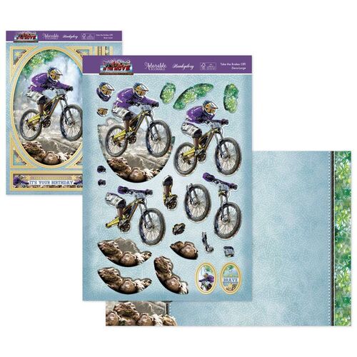 Hunkydory Take the Brakes Off! Deco-Large Set