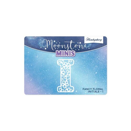 Hunkydory Fancy Floral Initials Letter I Moonstone Mini Die