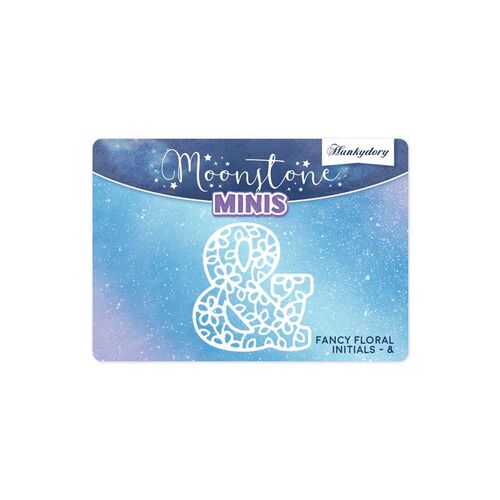 Hunkydory Fancy Floral Ampersand Moonstone Mini Die