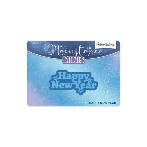 Hunkydory Happy New Year Moonstone Mini Die
