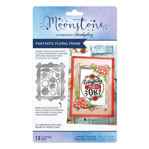 Hunkydory Fantastic Floral Frame Moonstone Die