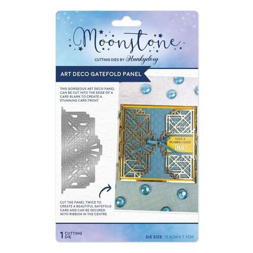 Hunkydory Art Deco Gatefold Panel Moonstone Die