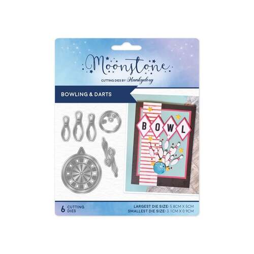 Hunkydory Bowling & Darts Moonstone Die