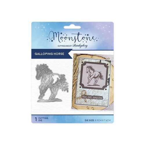 Hunkydory Galloping Horse Moonstone Die